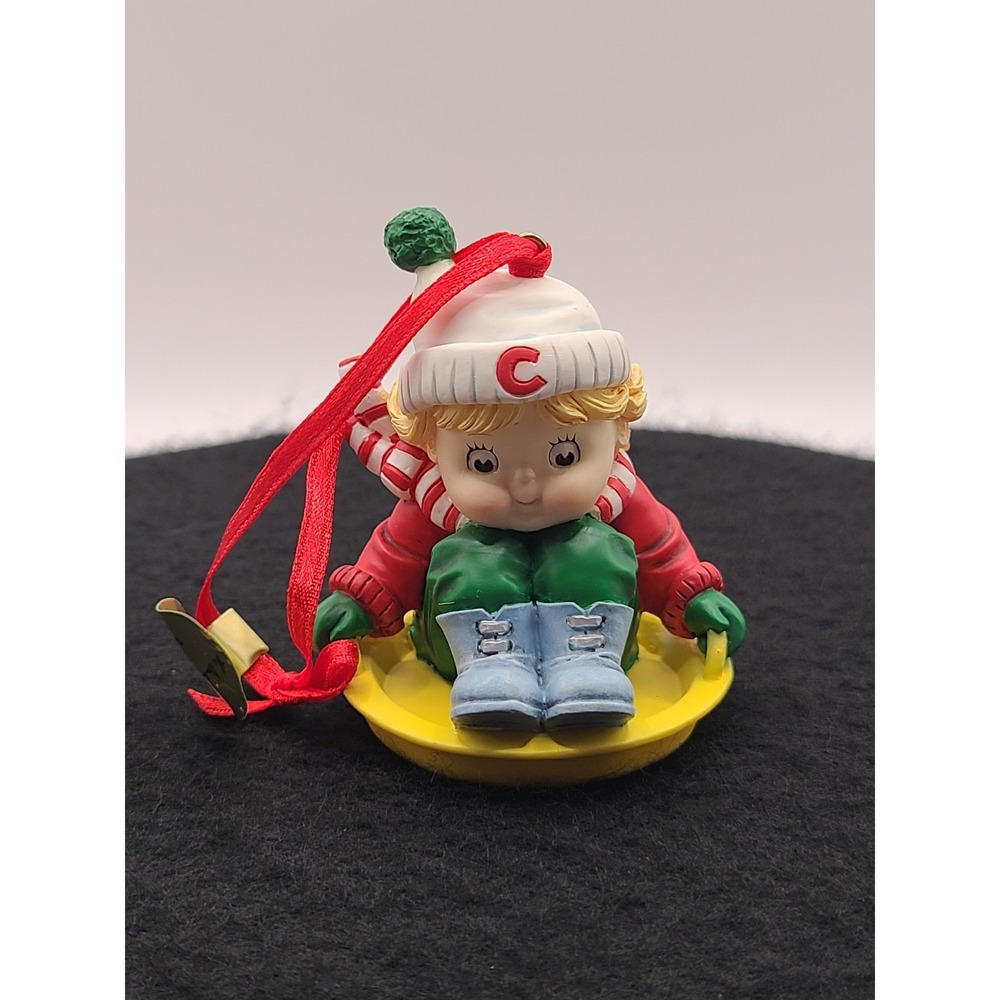 Danbury Mint Campbell's Soup Kids Watch Out Below Ornament No Box